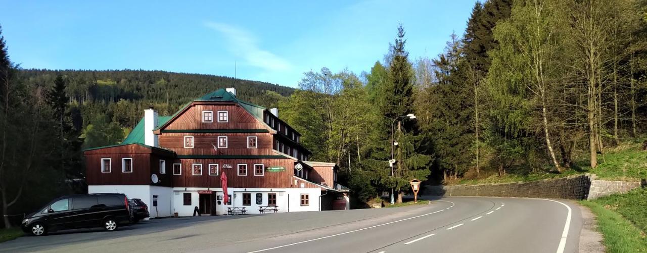 Hotel Alba Destne v Orlickych horach Eksteriør billede