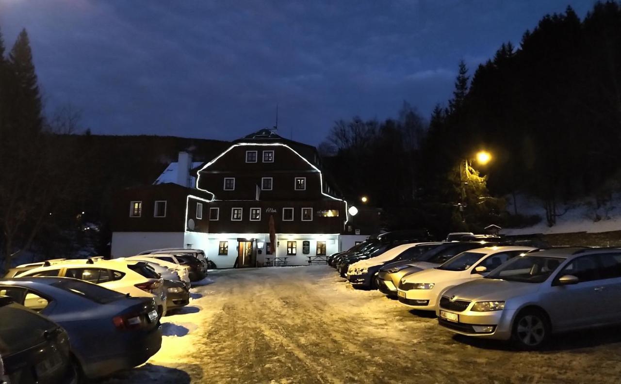 Hotel Alba Destne v Orlickych horach Eksteriør billede