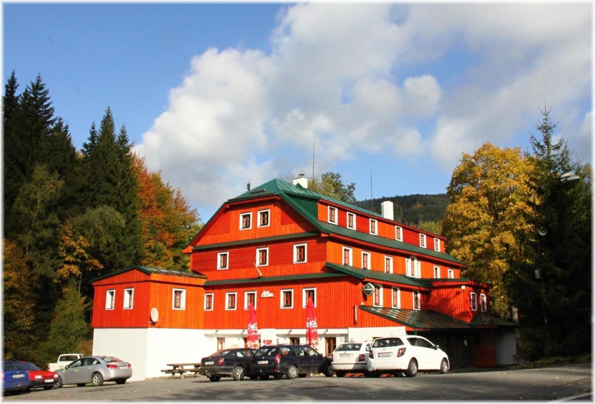 Hotel Alba Destne v Orlickych horach Eksteriør billede